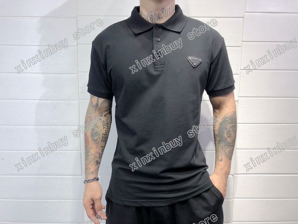 21ss men printed t shirts tee chest triangle france latest spring summer fashion women casual cotton, White;black
21ss men printed t shirts tee chest triangle france latest spring summer fashion women casual cotton, White;black