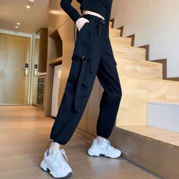 women's pants & capris women black cargo harajuku korean punk chain gothic pant female hip hop pocket high waist streetwear egirl grung, Black;white
women's pants & capris women black cargo harajuku korean punk chain gothic pant female hip hop pocket high waist streetwear egirl grung, Black;white
