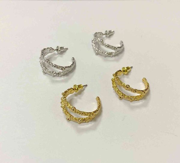 minority design brass electroplating 18k gold simple personality irregular earrings, Golden
minority design brass electroplating 18k gold simple personality irregular earrings, Golden