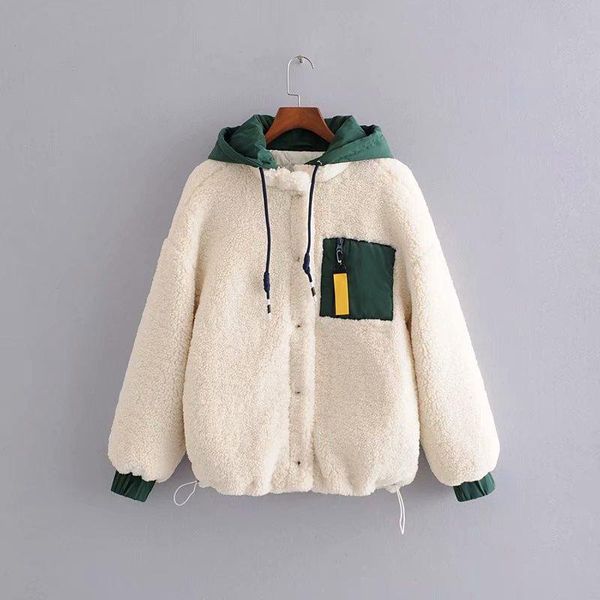 winter jacket korean fashion temperament lady fresh and warm fleece stitching casual women's jackets, Black;brown
winter jacket korean fashion temperament lady fresh and warm fleece stitching casual women's jackets, Black;brown