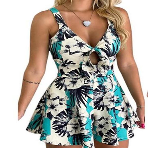 women's jumpsuits & rompers women beach playsuit 2021 summer lace up print floral casual short jumpsuit sleeveless bodycon party sling, Black;white
women's jumpsuits & rompers women beach playsuit 2021 summer lace up print floral casual short jumpsuit sleeveless bodycon party sling, Black;white