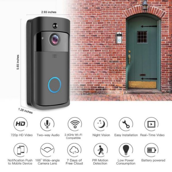wireless doorbell camera waterproof wifi security with chime two-way talk pir motion detection night vision doorbells
wireless doorbell camera waterproof wifi security with chime two-way talk pir motion detection night vision doorbells