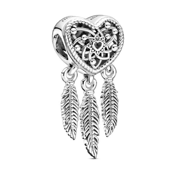 factory wholesale 925 sterling silver openwork heart & three feathers dreamcatcher charm bead for european jewelry charm bracelets, Black
factory wholesale 925 sterling silver openwork heart & three feathers dreamcatcher charm bead for european jewelry charm bracelets, Black
