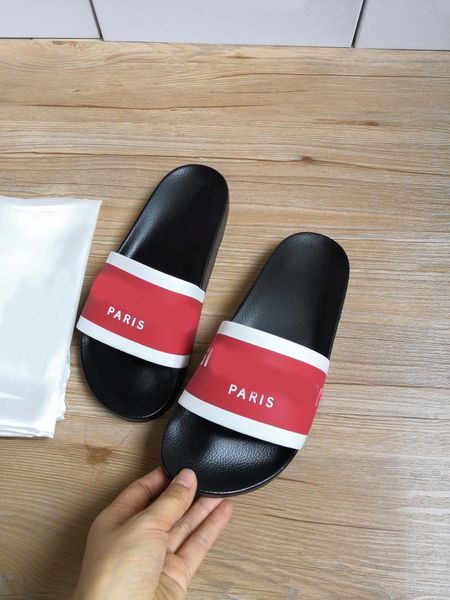 men women slippers summer rubber sandals beach slide fashion scuffs indoor shoes with box 36-46, Black
men women slippers summer rubber sandals beach slide fashion scuffs indoor shoes with box 36-46, Black