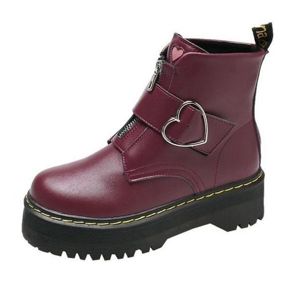boots 2021 women's spring and autumn motorcycle fashion wild round head thick bottom wedge casual women 35-40, Black
boots 2021 women's spring and autumn motorcycle fashion wild round head thick bottom wedge casual women 35-40, Black