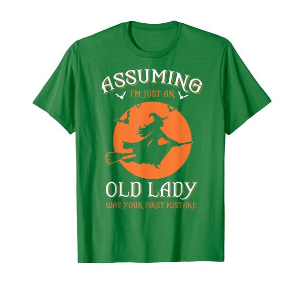witch assuming im just an old lady was your first mistake, White;black