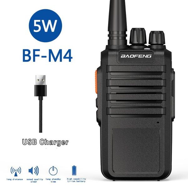 walkie talkie baofeng bf-m4 5w portable uhf 5800mah rechargeable battery standby time 22 days support usb charging bf-888s radio
walkie talkie baofeng bf-m4 5w portable uhf 5800mah rechargeable battery standby time 22 days support usb charging bf-888s radio
