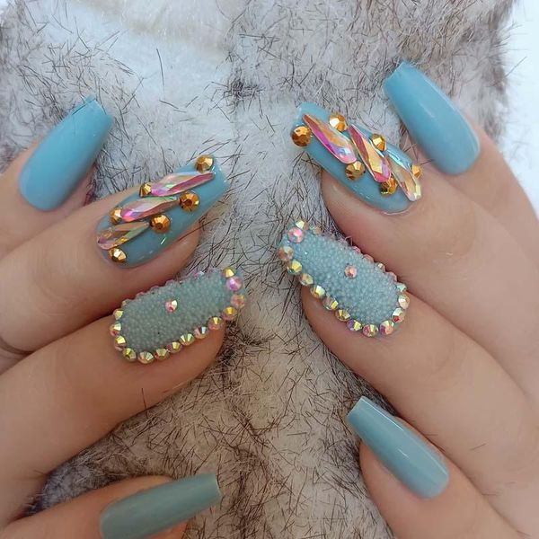 false nails 24pcs 2022 latest candy long ballet handmade crystal diamond fake light blue, Red;gold
false nails 24pcs 2022 latest candy long ballet handmade crystal diamond fake light blue, Red;gold