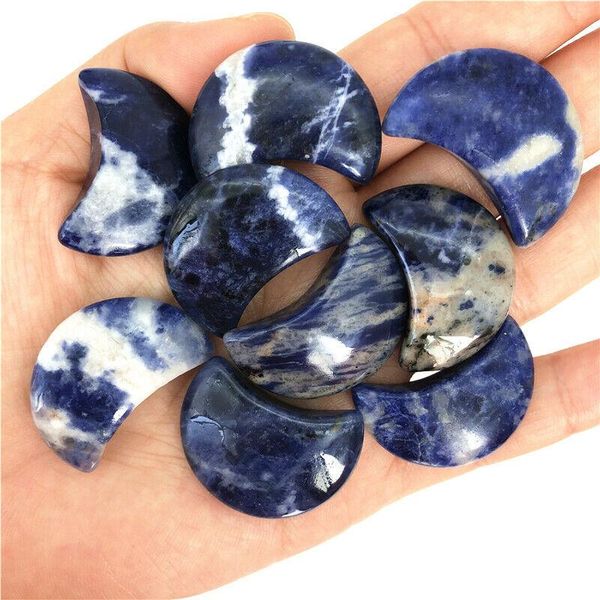 decorative objects & figurines wholesale 1pc natural blue sodalite moon shaped crystal gemstone healing chakra polished quartz crystals
decorative objects & figurines wholesale 1pc natural blue sodalite moon shaped crystal gemstone healing chakra polished quartz crystals