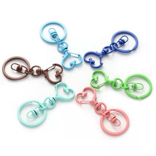 keychains key rings keychain accessories diy chain creative colorful love lobster clasp, Silver
keychains key rings keychain accessories diy chain creative colorful love lobster clasp, Silver