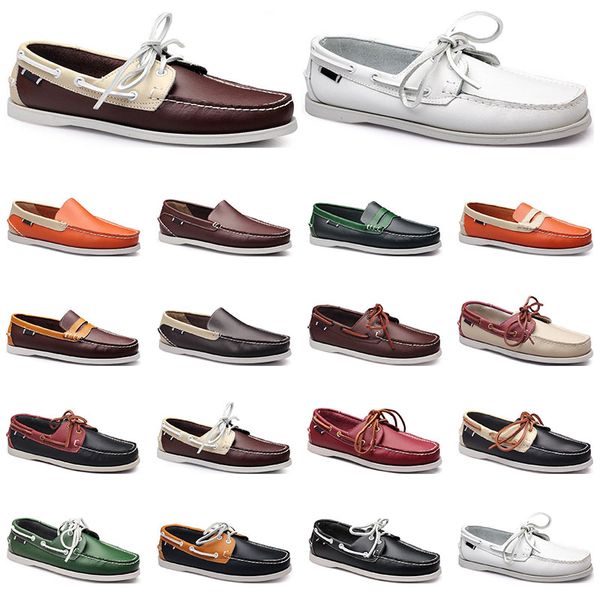 186 womens sneakers sailing shoe mens casual leather shoes black white red green orange brown outdoor trainers size 38-45
186 womens sneakers sailing shoe mens casual leather shoes black white red green orange brown outdoor trainers size 38-45