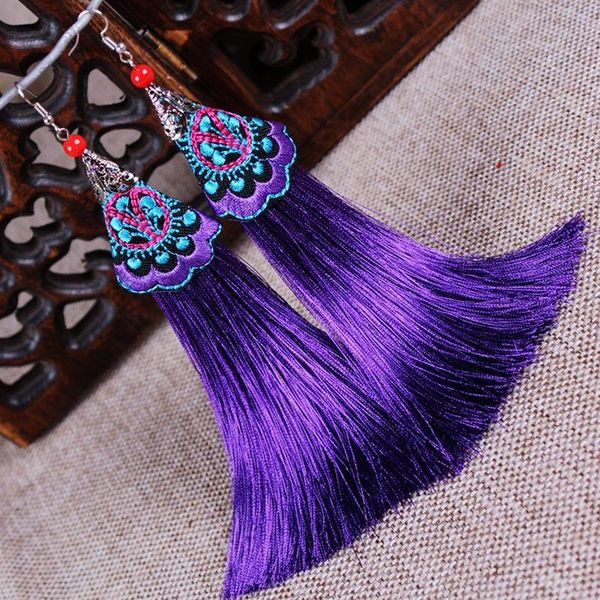 dangle & chandelier women ethnic cotton long tassel earrings embroidery drop chinese ear bohemai vintage tibetan silver luxury party jewelry
dangle & chandelier women ethnic cotton long tassel earrings embroidery drop chinese ear bohemai vintage tibetan silver luxury party jewelry