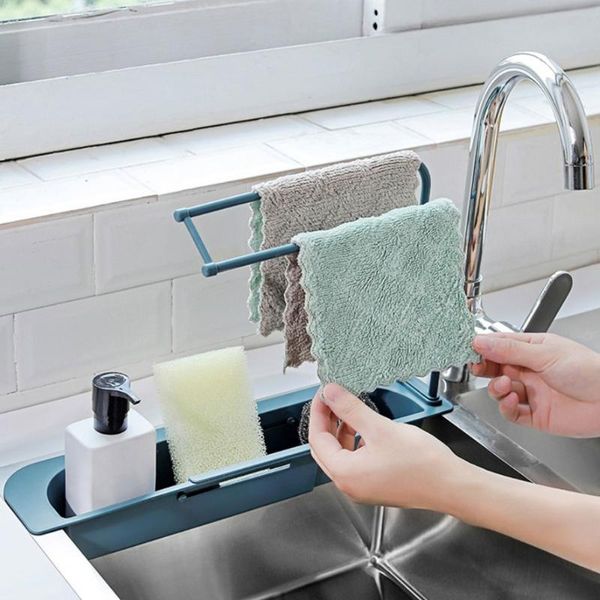 kitchen storage & organization sink shelf soap sponge drain rack basket faucet holder adjustable bathroom accessories
kitchen storage & organization sink shelf soap sponge drain rack basket faucet holder adjustable bathroom accessories