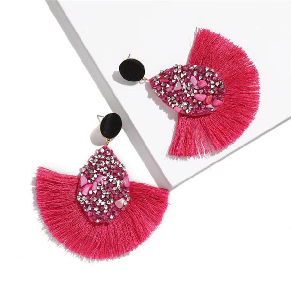 bohemian colored cotton tassel earrings pagoda fan dangling eardrop female kolczyki shell pearl net flower dangle & chandelier, Silver
bohemian colored cotton tassel earrings pagoda fan dangling eardrop female kolczyki shell pearl net flower dangle & chandelier, Silver