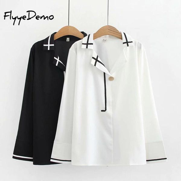 women's blouses & shirts long sleeve women 2021 summer plus size turn-down collar blouse shirt casual elegant work wear chiffon 4xl, White
women's blouses & shirts long sleeve women 2021 summer plus size turn-down collar blouse shirt casual elegant work wear chiffon 4xl, White