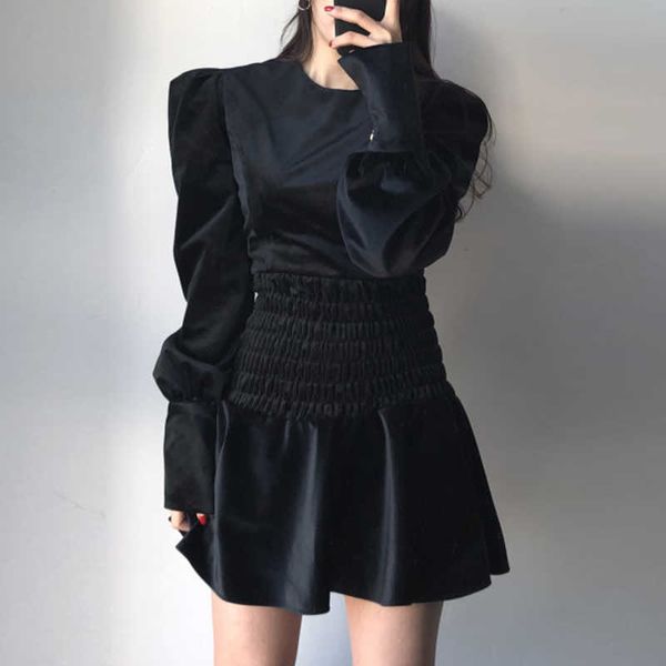 casual dresses autumn ruffle pleated slim women o-neck long sleeve female black patchwork a-line es mini party vestidos w5ik, Black;gray
casual dresses autumn ruffle pleated slim women o-neck long sleeve female black patchwork a-line es mini party vestidos w5ik, Black;gray