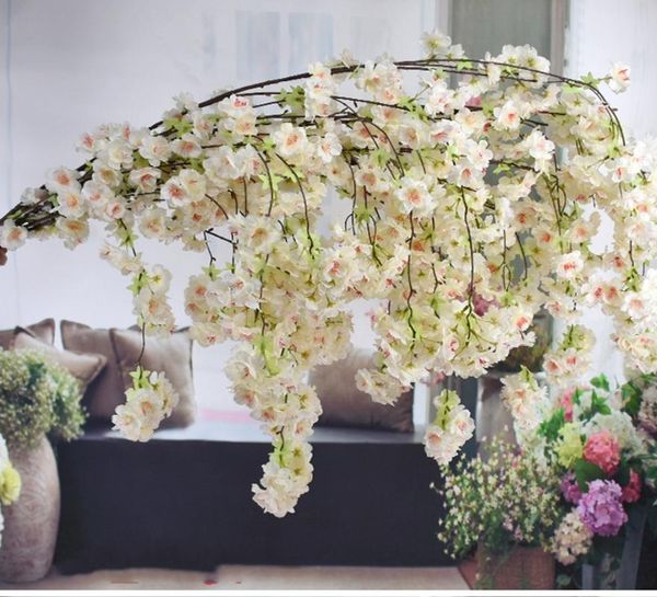 long fake cherry blossom tree 4 fork branch artificial flower silk wedding background wall decoration flowers decorative & wreaths
long fake cherry blossom tree 4 fork branch artificial flower silk wedding background wall decoration flowers decorative & wreaths