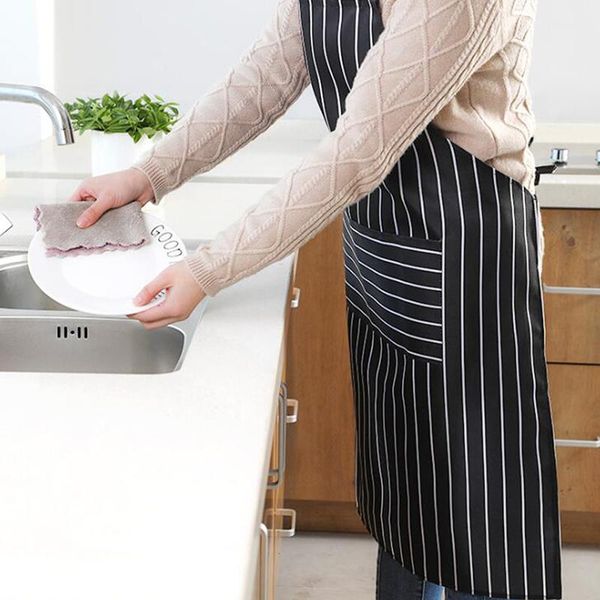 aprons korean style cotton kitchen apron home women grease proofing striped waterproof work gown
aprons korean style cotton kitchen apron home women grease proofing striped waterproof work gown