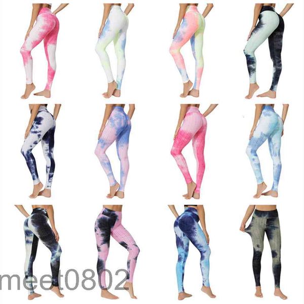 women's selling 2021 designer jacquard tie dyeing suit fashion bubble yoga pants high waist hip lifting exercise leggings, Black
women's selling 2021 designer jacquard tie dyeing suit fashion bubble yoga pants high waist hip lifting exercise leggings, Black