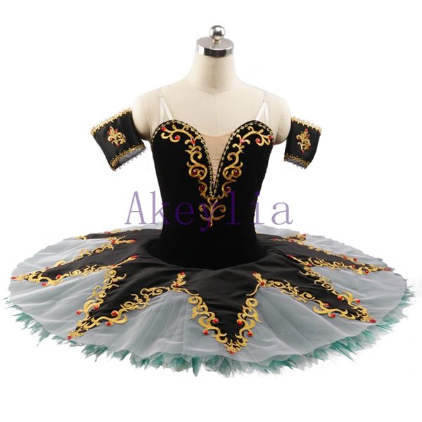 professional pancake tutu black green velvet women paquita tutu girls performance ballet tutus classical ballet stage dress, Black;red
professional pancake tutu black green velvet women paquita tutu girls performance ballet tutus classical ballet stage dress, Black;red