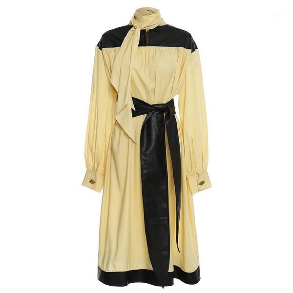 autumn and winter fashion casual long-sleeved slimming temperament sashes loose turteneck long dress women c324 dresses, Black;gray
autumn and winter fashion casual long-sleeved slimming temperament sashes loose turteneck long dress women c324 dresses, Black;gray