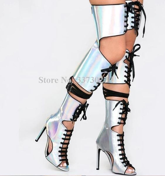 boots hollow out lace-up over the knee sandals woman fashion peep toe thin heel long lady large size thigh high, Black
boots hollow out lace-up over the knee sandals woman fashion peep toe thin heel long lady large size thigh high, Black