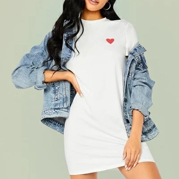woman tshirt mini dress women summer short sleeve female party casual a-line 2021 fashion dresses for, Black;gray
woman tshirt mini dress women summer short sleeve female party casual a-line 2021 fashion dresses for, Black;gray