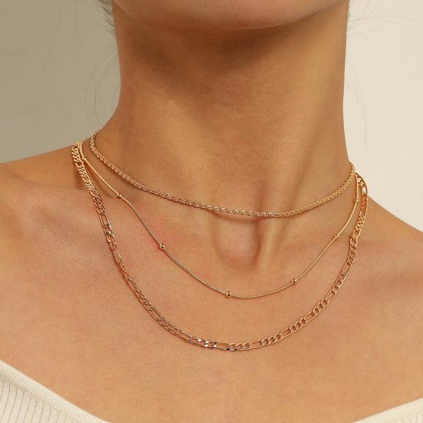 pendant necklaces vintage multilayer choker chain necklace for women girl punk gold silver color collar wedding party fashion jewelry gift
pendant necklaces vintage multilayer choker chain necklace for women girl punk gold silver color collar wedding party fashion jewelry gift