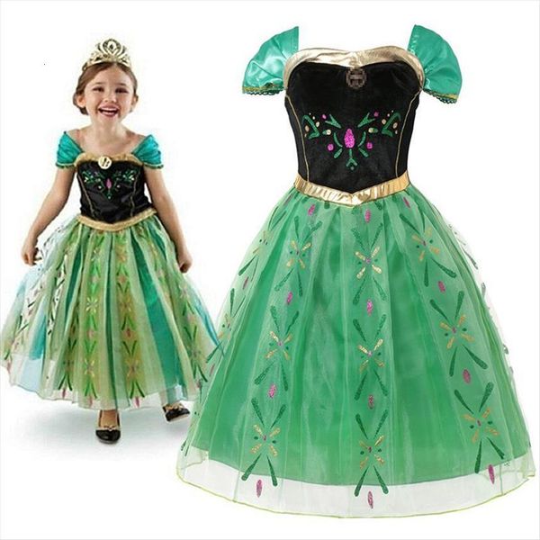 halloween clothing anna for girl dress snow queen princess costume kids clothes children birthday carnival fancy party, Red;yellow
halloween clothing anna for girl dress snow queen princess costume kids clothes children birthday carnival fancy party, Red;yellow