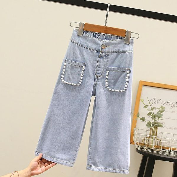 jeans jeansx485 pocket beaded wide-leg, Blue 
jeans jeansx485 pocket beaded wide-leg, Blue