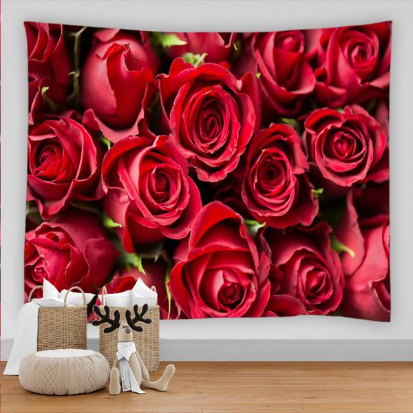 tapestries beautiful flowers red rose tapestry wall hanging cloth carpets dorm art decor polyester picnic beach towel
tapestries beautiful flowers red rose tapestry wall hanging cloth carpets dorm art decor polyester picnic beach towel