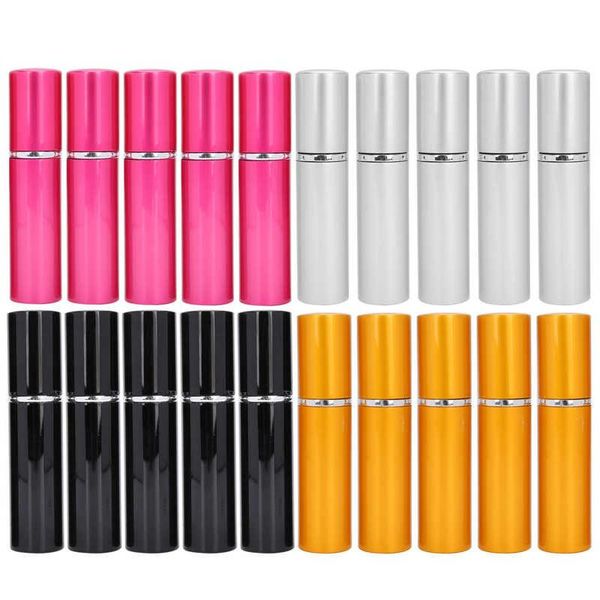 storage bottles & jars portable empty perfume atomizer 10ml x 5pcs aluminum refillable spray bottle
storage bottles & jars portable empty perfume atomizer 10ml x 5pcs aluminum refillable spray bottle