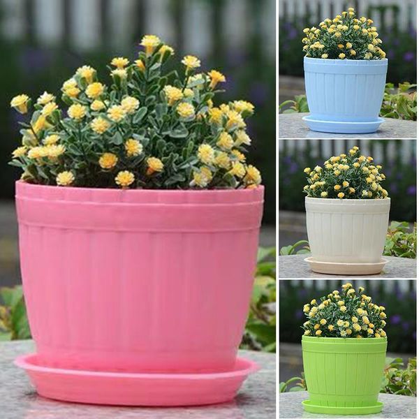 round wooden bucket-liked plastic flower pot for plants durable garden with drainage holes 3 sizes solid color re planters & pots
round wooden bucket-liked plastic flower pot for plants durable garden with drainage holes 3 sizes solid color re planters & pots