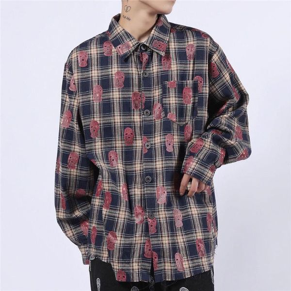 men's jackets jacket checked shirt funny facekini printing single breasted streetwear harajuku autumn cotton oversized clothing, Black;brown
men's jackets jacket checked shirt funny facekini printing single breasted streetwear harajuku autumn cotton oversized clothing, Black;brown