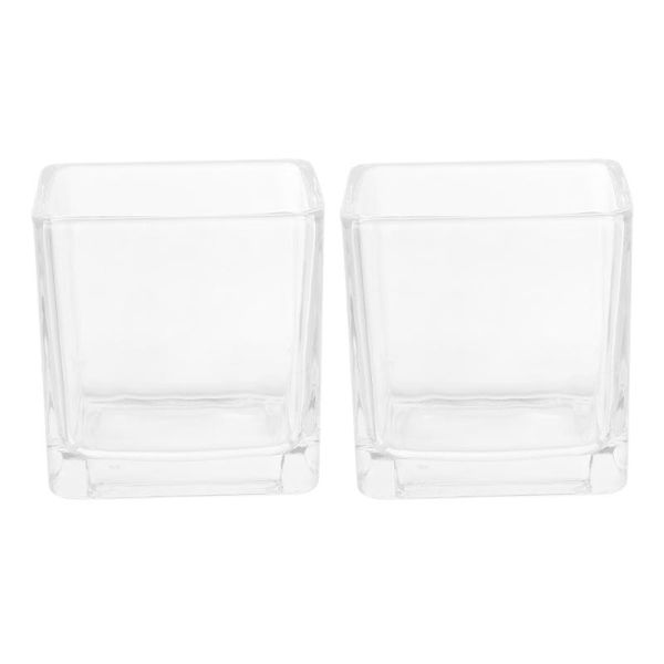 candles 2pcs square cup candle glass container
candles 2pcs square cup candle glass container