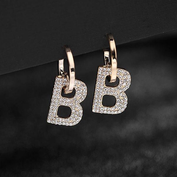 gold initial letter b dangle earrings for women fashion vintage zircon hanging statement wedding party jewelry & chandelier, Silver
gold initial letter b dangle earrings for women fashion vintage zircon hanging statement wedding party jewelry & chandelier, Silver