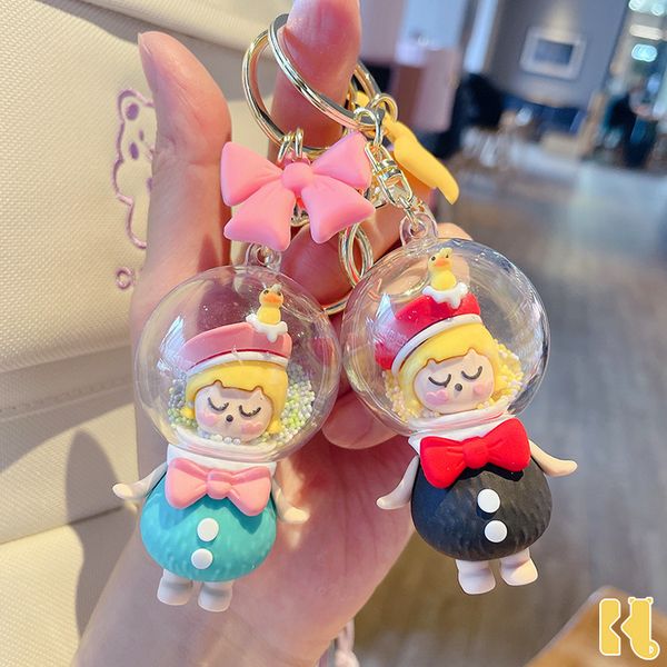 space sleeping princess keychain cartoon doll gift bag lovers pendantfashion creative car key chain, Silver
space sleeping princess keychain cartoon doll gift bag lovers pendantfashion creative car key chain, Silver