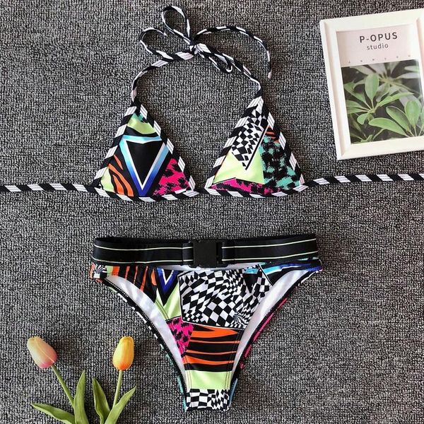 bikinis set muxilove women's socket series print stitching triangle high waist bikini female swimsuit split two pieces suit
bikinis set muxilove women's socket series print stitching triangle high waist bikini female swimsuit split two pieces suit