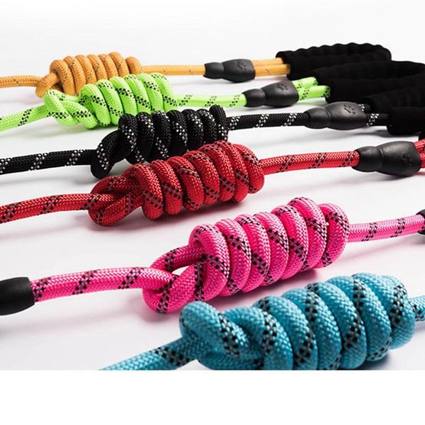 dog collars & leashes reflective pet leash nylon round rope night walking leading protecting hands dogs
dog collars & leashes reflective pet leash nylon round rope night walking leading protecting hands dogs