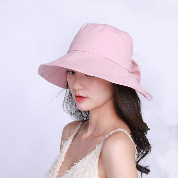 wide brim hats cotton solid bow sun for women summer casual pink ladies beach caps sunhat, Blue;gray
wide brim hats cotton solid bow sun for women summer casual pink ladies beach caps sunhat, Blue;gray