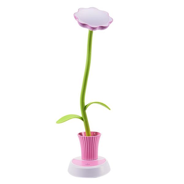 wall lamp kids led desk press control dimming light flexible usb rechargeable studying lamps with pencil holder sun flower pink+
wall lamp kids led desk press control dimming light flexible usb rechargeable studying lamps with pencil holder sun flower pink+