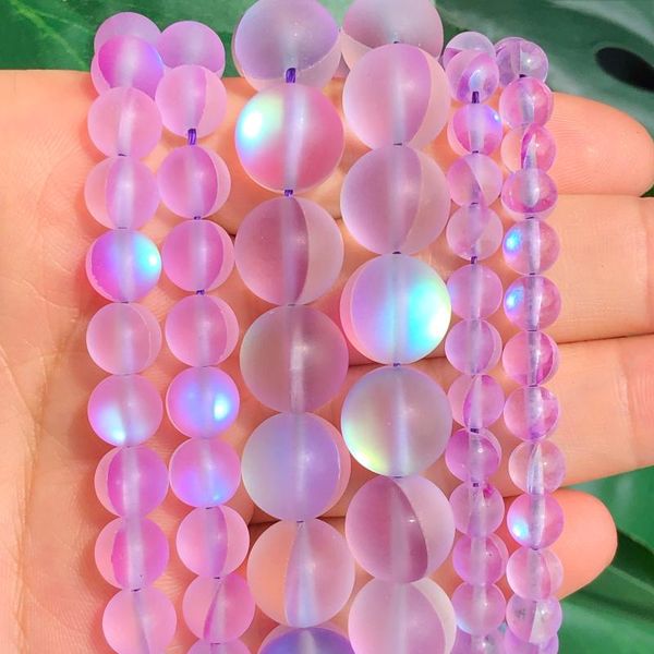 other frost light purple austrian crystal glass beads dull polish glitter moonstone for jewelry making diy bracelet necklace 15"
other frost light purple austrian crystal glass beads dull polish glitter moonstone for jewelry making diy bracelet necklace 15"