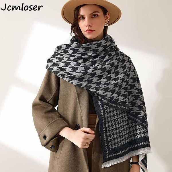 scarves designer 2021 knitted autumn winter women scarf houndstooth warm cashmere shawls neck bandana pashmina, Blue;gray
scarves designer 2021 knitted autumn winter women scarf houndstooth warm cashmere shawls neck bandana pashmina, Blue;gray