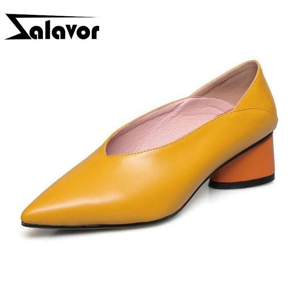 dress shoes zalavor 4 color pumps woman pointed toe chunky heel shallow spring party women footwear size 34-39, Black
dress shoes zalavor 4 color pumps woman pointed toe chunky heel shallow spring party women footwear size 34-39, Black