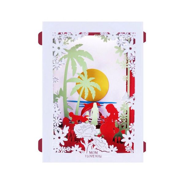 creative 3d mother's day card decorations hollow out paper carving blessing for weadding holiday invitations greeting cards
creative 3d mother's day card decorations hollow out paper carving blessing for weadding holiday invitations greeting cards