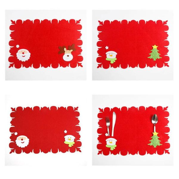 mats & pads santa claus christmas table and fork sets of dual-use non-woven fabric for dining room decoration xmas gift random pattern
mats & pads santa claus christmas table and fork sets of dual-use non-woven fabric for dining room decoration xmas gift random pattern
