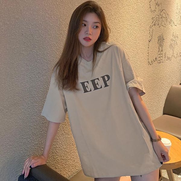 women's t-shirt casual loose ins letter print tshirt female korean harajuku t-shirts japanese kawaii ulzzang clothes for women, White
women's t-shirt casual loose ins letter print tshirt female korean harajuku t-shirts japanese kawaii ulzzang clothes for women, White