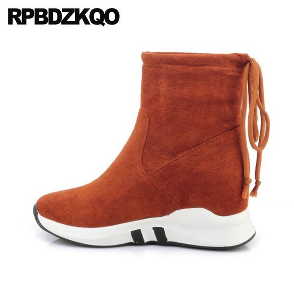 boots wedge shoes women winter 2021 12 44 13 45 big size casual elevator lace up round toe plus ankle platform suede brown green, Black
boots wedge shoes women winter 2021 12 44 13 45 big size casual elevator lace up round toe plus ankle platform suede brown green, Black
