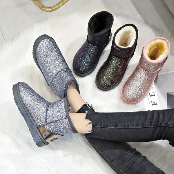 boots snow women's 2021 autumn and winter all-match ankle super fire sequins non-slip, Black
boots snow women's 2021 autumn and winter all-match ankle super fire sequins non-slip, Black