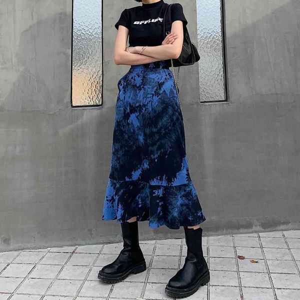 tie dye women skirt punk gothic loose streetwear wind high waist skirt female fashion arrival a-line skirts, Black
tie dye women skirt punk gothic loose streetwear wind high waist skirt female fashion arrival a-line skirts, Black